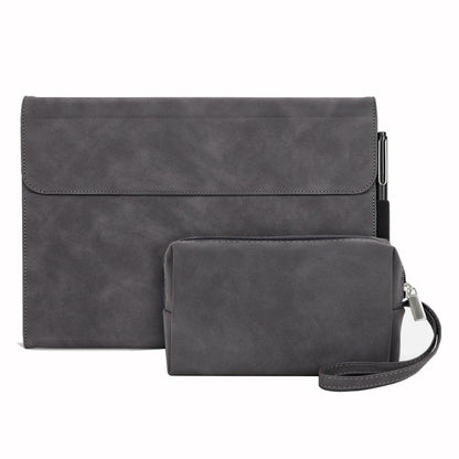 Sheepskin All-Inclusive Shockproof Protective Case with Power Bag, For Microsoft Surface Go 3 / 2 / 1, For Microsoft Surface Pro X, For Microsoft Surface Pro 8, For Microsoft Surface Pro 7+ / 7 / 6 / 5 / 4