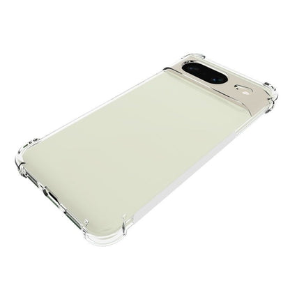 Slim light TPU phone case with transparent shockproof edges and camera opening