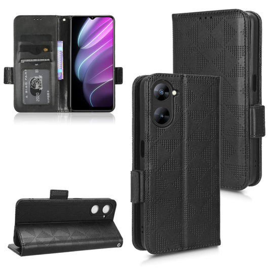 Symmetrical Triangle Leather Phone Case, For Realme V30 / V30T 5G, For Nokia G22 4G, For Xiaomi Redmi Note 12 4G Global