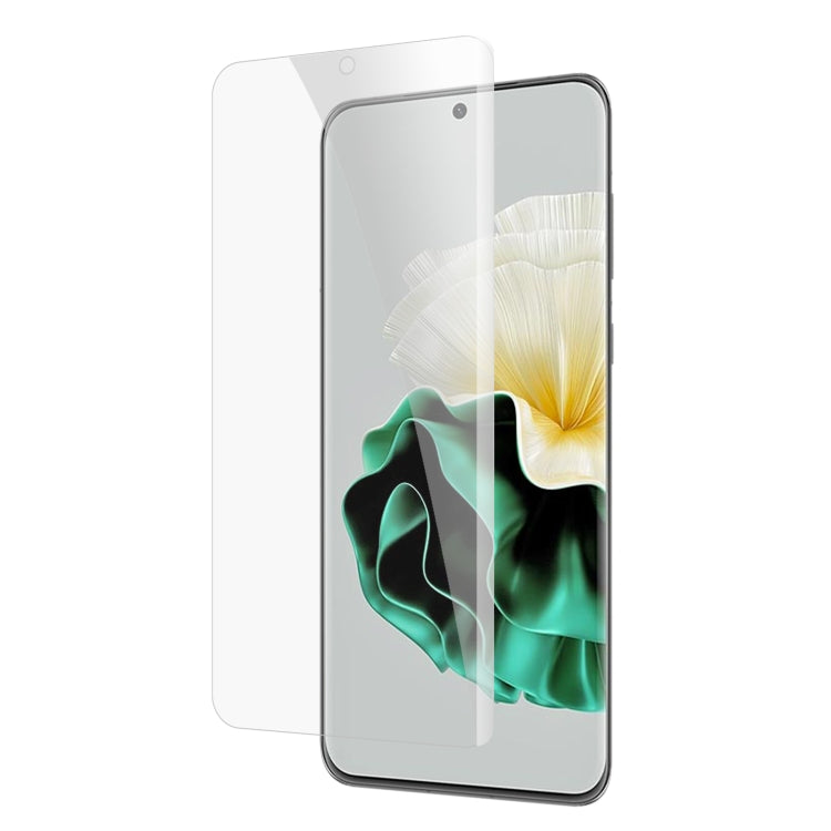 Curved tempered glass screen protector for phone, full-coverage adhesive sheet