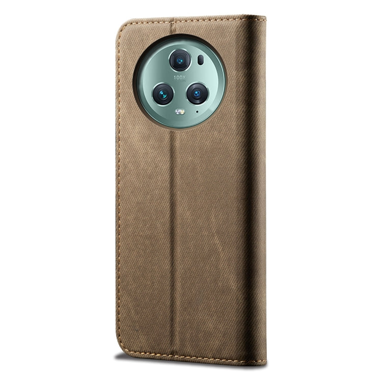 Denim Texture Leather Phone Case, For Honor Magic5, For Honor Magic5 Pro, For Huawei P60/P60 Pro