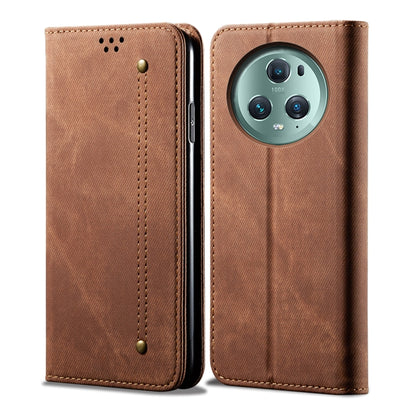 Denim Texture Leather Phone Case, For Honor Magic5, For Honor Magic5 Pro, For Huawei P60/P60 Pro