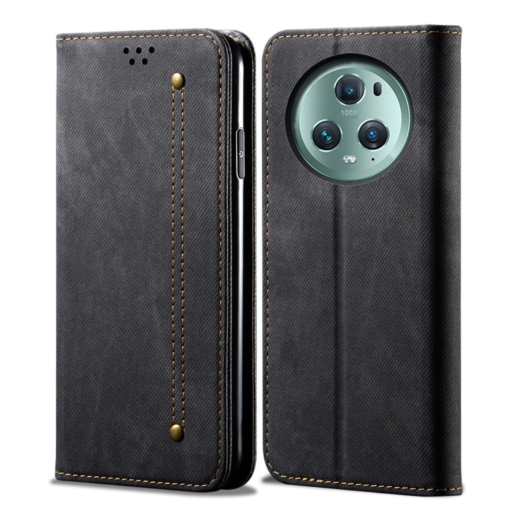 Denim Texture Leather Phone Case, For Honor Magic5, For Honor Magic5 Pro, For Huawei P60/P60 Pro