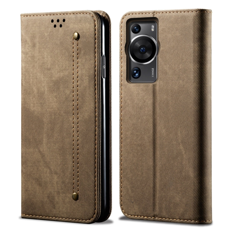 Denim Texture Leather Phone Case, For Honor Magic5, For Honor Magic5 Pro, For Huawei P60/P60 Pro