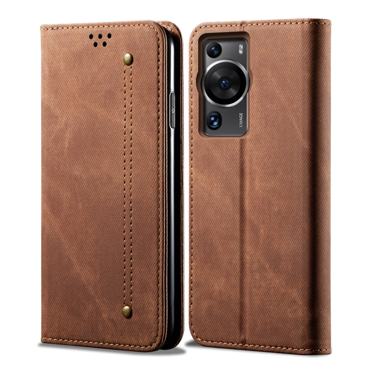 Denim Texture Leather Phone Case, For Honor Magic5, For Honor Magic5 Pro, For Huawei P60/P60 Pro