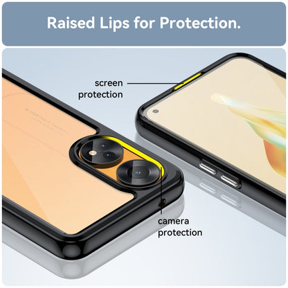 Phone case for OPPO Reno8 T 4G with raised screen lip and camera protection