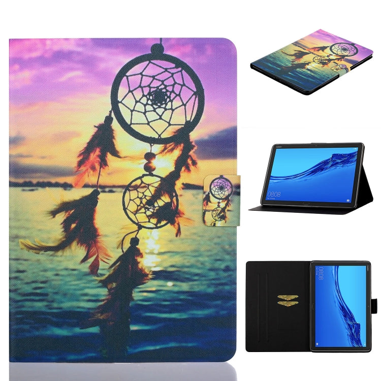 Dreamcatcher tablet flip leather case with protective front cover and foldable stand