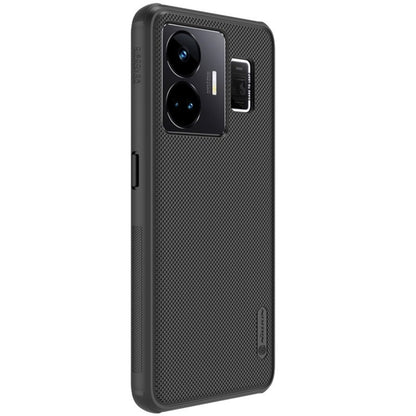 Black textured phone case with side button cutouts and rear camera window