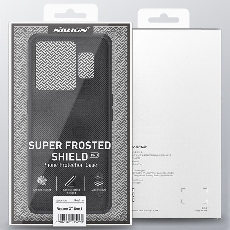 NILLKIN SUPER FROSTED SHIELD PRO phone case retail packaging for Realme GT Neo 5