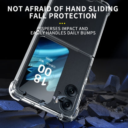 Transparent TPU phone case with raised edges for impact and hand protection