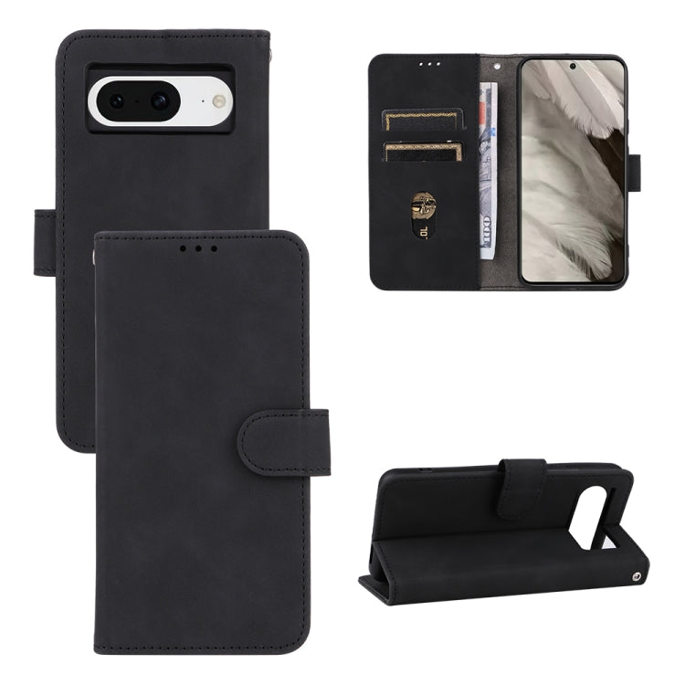 Black magnetic flip leather phone case with front pocket and camera cutout.
