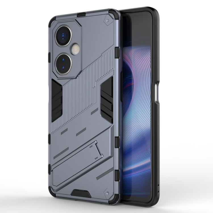 Punk Armor 2 in 1 PC + TPU Phone Case with Holder, For OnePlus Nord CE 3