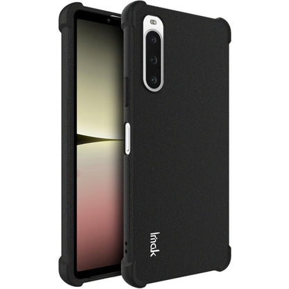 Matte black shockproof TPU phone case with raised camera cutout