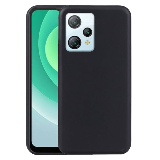 Black TPU phone case with camera cutouts and raised edges