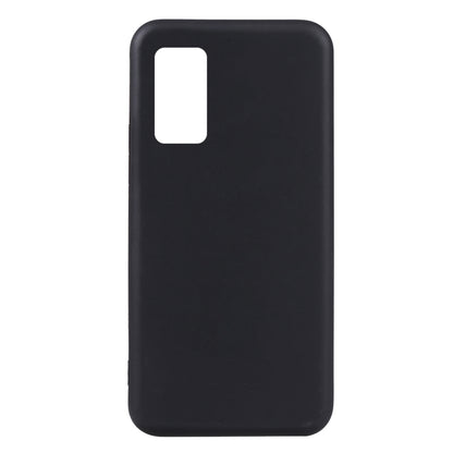Black TPU phone case back with single camera opening
