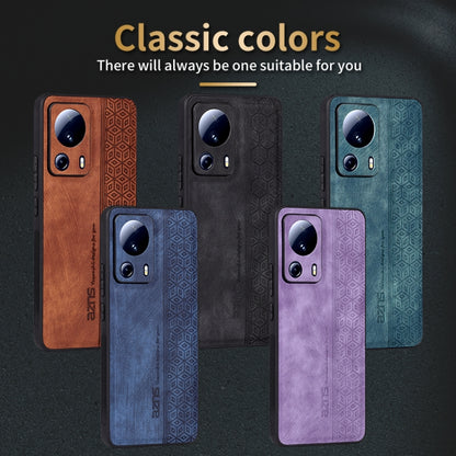 Phone case set with classic colors: black, blue, purple, and brown for Xiaomi 13 Lite/Civi 2
