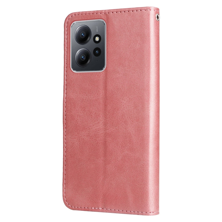 Rose gold leather phone case with zipper detail and camera cutout
