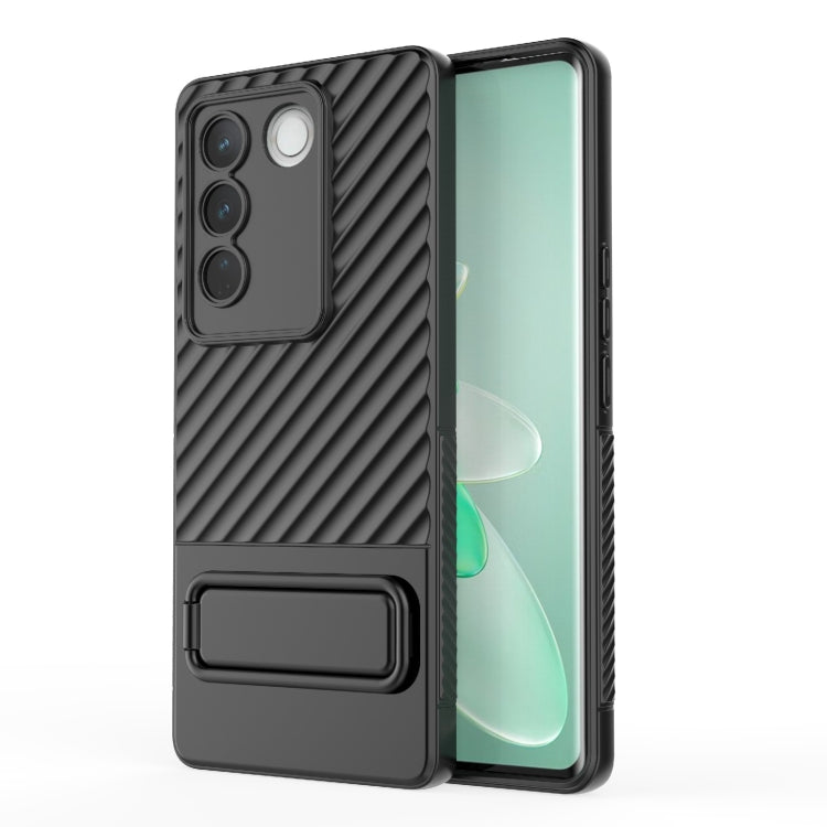 Wavy Texture TPU Phone Case with Lens Film, For vivo S16 5G, For vivo S16 Pro 5G, For vivo S16e, For Xiaomi Redmi Note 12 Pro+ Global, For Xiaomi Redmi Note 12 Pro 5G Global, For Xiaomi Redmi Note 12 5G Global, For OnePlus 11 5G, For OnePlus Ace 2 5G