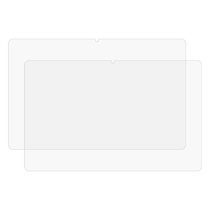 Clear tempered tablet screen protector film, 2-pack