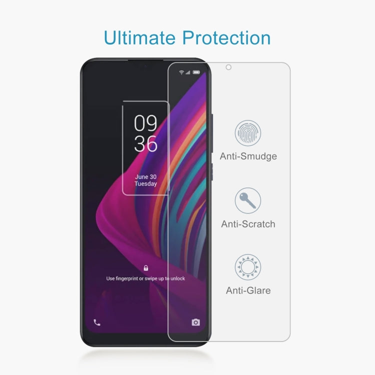 Tempered glass screen protector with anti-smudge, anti-scratch, and anti-glare protection