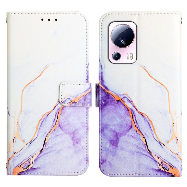 PT003 Marble Pattern Flip Leather Phone Case, For Xiaomi 13 Lite 5G, For Xiaomi 13 Pro, For Xiaomi Poco X5 Pro 5G