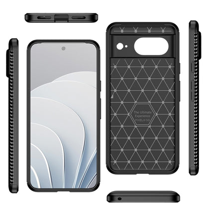 Phone case set showing front, back, and side views; carbon fiber look with raised screen lip