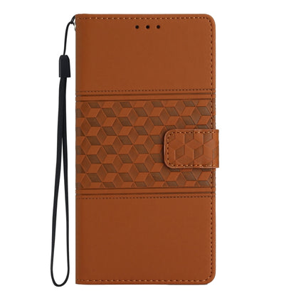 Diamond Embossed Skin Feel Leather Phone Case with Lanyard, For TCL 405 / 406 / 408, For Tecno Pop 7 Pro, For Tecno Spark Go 2023, For Xiaomi 13, For Xiaomi 13 Pro, For Xiaomi Redmi Note 12 Pro 5G China, For Xiaomi Redmi Note 12 5G China