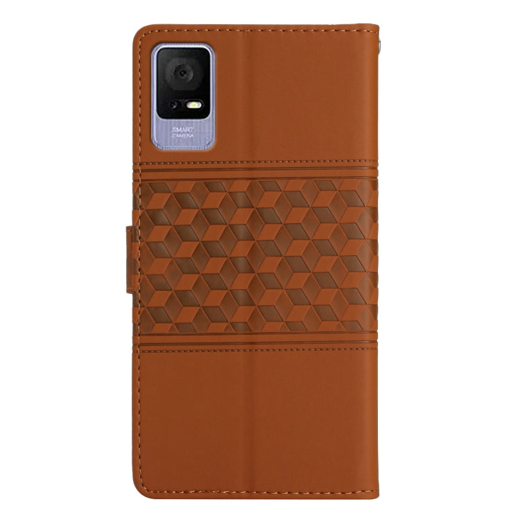 Diamond Embossed Skin Feel Leather Phone Case with Lanyard, For TCL 405 / 406 / 408, For Tecno Pop 7 Pro, For Tecno Spark Go 2023, For Xiaomi 13, For Xiaomi 13 Pro, For Xiaomi Redmi Note 12 Pro 5G China, For Xiaomi Redmi Note 12 5G China