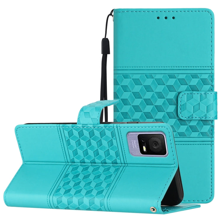 Diamond Embossed Skin Feel Leather Phone Case with Lanyard, For TCL 405 / 406 / 408, For Tecno Pop 7 Pro, For Tecno Spark Go 2023, For Xiaomi 13, For Xiaomi 13 Pro, For Xiaomi Redmi Note 12 Pro 5G China, For Xiaomi Redmi Note 12 5G China