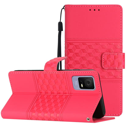 Diamond Embossed Skin Feel Leather Phone Case with Lanyard, For TCL 405 / 406 / 408, For Tecno Pop 7 Pro, For Tecno Spark Go 2023, For Xiaomi 13, For Xiaomi 13 Pro, For Xiaomi Redmi Note 12 Pro 5G China, For Xiaomi Redmi Note 12 5G China