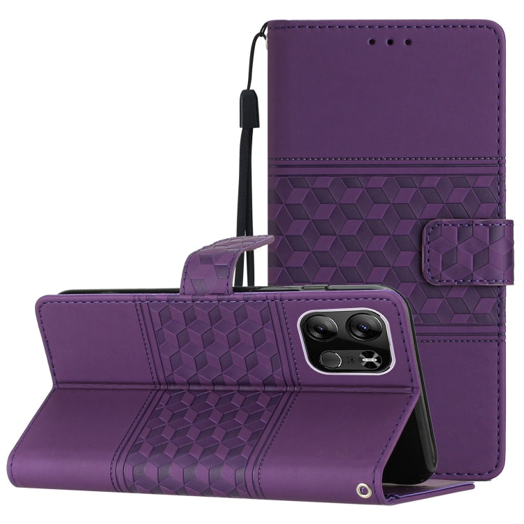 Diamond Embossed Skin Feel Leather Phone Case with Lanyard, For TCL 405 / 406 / 408, For Tecno Pop 7 Pro, For Tecno Spark Go 2023, For Xiaomi 13, For Xiaomi 13 Pro, For Xiaomi Redmi Note 12 Pro 5G China, For Xiaomi Redmi Note 12 5G China