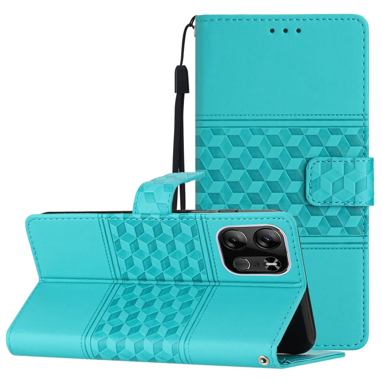 Diamond Embossed Skin Feel Leather Phone Case with Lanyard, For TCL 405 / 406 / 408, For Tecno Pop 7 Pro, For Tecno Spark Go 2023, For Xiaomi 13, For Xiaomi 13 Pro, For Xiaomi Redmi Note 12 Pro 5G China, For Xiaomi Redmi Note 12 5G China