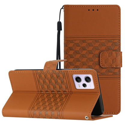 Diamond Embossed Skin Feel Leather Phone Case with Lanyard, For TCL 405 / 406 / 408, For Tecno Pop 7 Pro, For Tecno Spark Go 2023, For Xiaomi 13, For Xiaomi 13 Pro, For Xiaomi Redmi Note 12 Pro 5G China, For Xiaomi Redmi Note 12 5G China