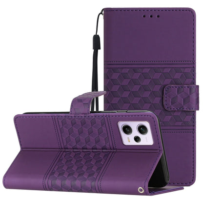 Diamond Embossed Skin Feel Leather Phone Case with Lanyard, For TCL 405 / 406 / 408, For Tecno Pop 7 Pro, For Tecno Spark Go 2023, For Xiaomi 13, For Xiaomi 13 Pro, For Xiaomi Redmi Note 12 Pro 5G China, For Xiaomi Redmi Note 12 5G China