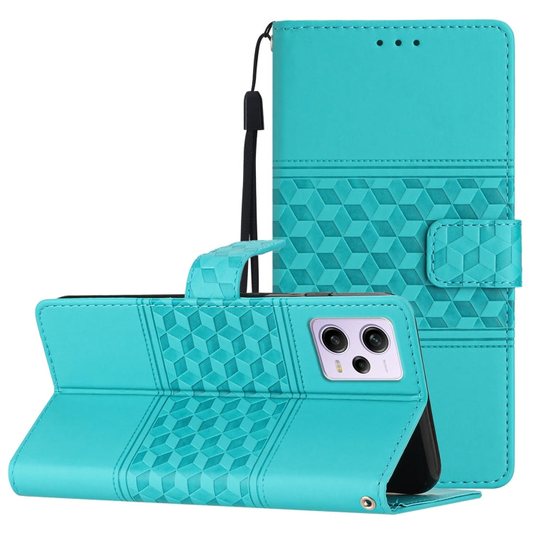Diamond Embossed Skin Feel Leather Phone Case with Lanyard, For TCL 405 / 406 / 408, For Tecno Pop 7 Pro, For Tecno Spark Go 2023, For Xiaomi 13, For Xiaomi 13 Pro, For Xiaomi Redmi Note 12 Pro 5G China, For Xiaomi Redmi Note 12 5G China