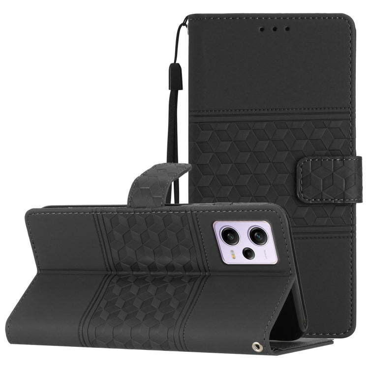 Diamond Embossed Skin Feel Leather Phone Case with Lanyard, For TCL 405 / 406 / 408, For Tecno Pop 7 Pro, For Tecno Spark Go 2023, For Xiaomi 13, For Xiaomi 13 Pro, For Xiaomi Redmi Note 12 Pro 5G China, For Xiaomi Redmi Note 12 5G China