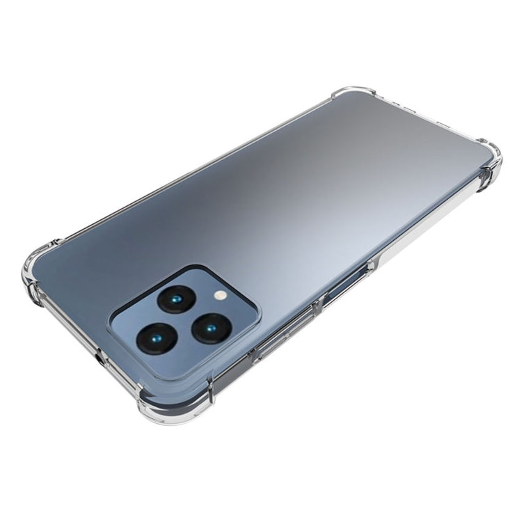 Clear TPU phone case with raised lip around camera and edges; thin side profile