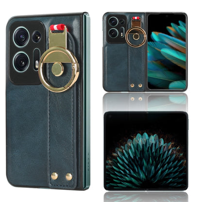 Wristband Leather Back Phone Case, For OPPO Find N3 / OnePlus Open, For OPPO Find N2, For OPPO Find N, For OPPO Find X6 5G, For OPPO Find X6 Pro 5G, For Realme C55