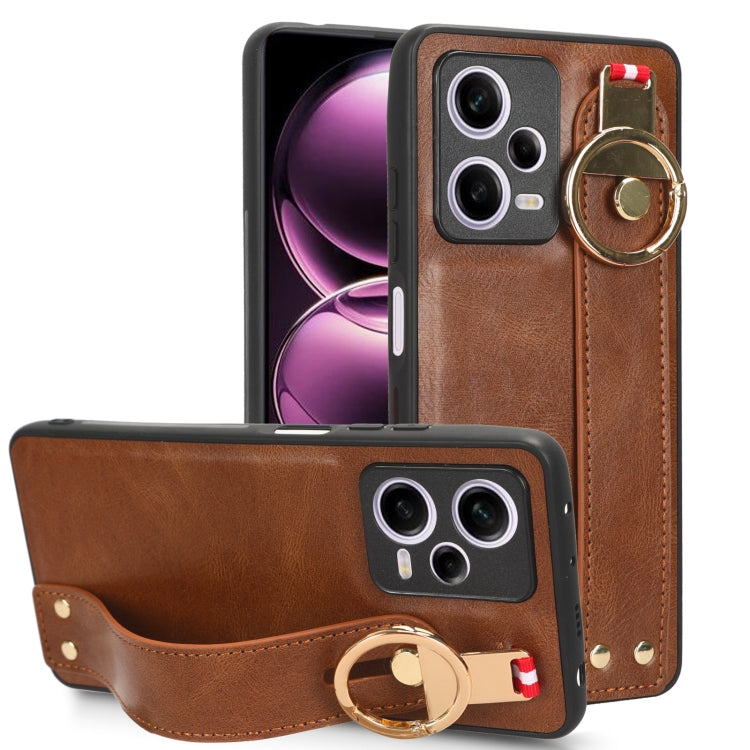 Wristband Leather Back Phone Case, For Xiaomi Poco M6 Pro 4G, For Xiaomi Redmi Note 13 Pro 4G, For Xiaomi Redmi A3, For Xiaomi Poco X6 Pro/Redmi K70E, For Xiaomi 14 Ultra, For Xiaomi Redmi 13C 4G/Poco C65, For Xiaomi 14 Pro, For Xiaomi 14              ...