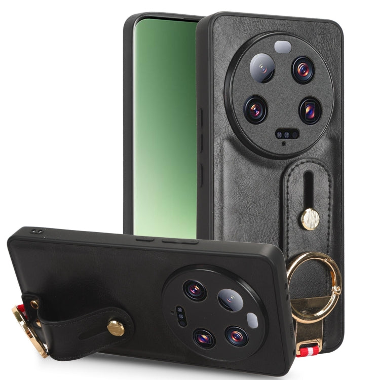 Wristband Leather Back Phone Case, For Xiaomi Poco M6 Pro 4G, For Xiaomi Redmi Note 13 Pro 4G, For Xiaomi Redmi A3, For Xiaomi Poco X6 Pro/Redmi K70E, For Xiaomi 14 Ultra, For Xiaomi Redmi 13C 4G/Poco C65, For Xiaomi 14 Pro, For Xiaomi 14              ...