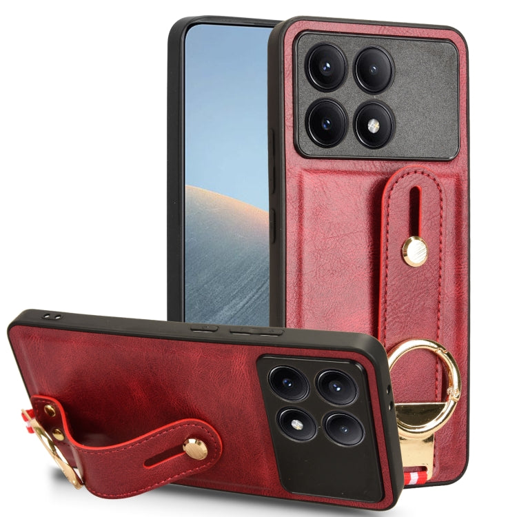 Wristband Leather Back Phone Case, For Xiaomi Poco M6 Pro 4G, For Xiaomi Redmi Note 13 Pro 4G, For Xiaomi Redmi A3, For Xiaomi Poco X6 Pro/Redmi K70E, For Xiaomi 14 Ultra, For Xiaomi Redmi 13C 4G/Poco C65, For Xiaomi 14 Pro, For Xiaomi 14              ...