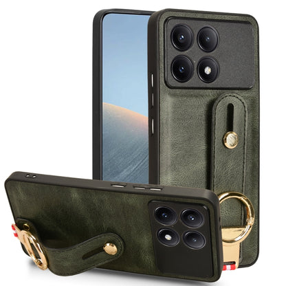 Wristband Leather Back Phone Case, For Xiaomi Poco M6 Pro 4G, For Xiaomi Redmi Note 13 Pro 4G, For Xiaomi Redmi A3, For Xiaomi Poco X6 Pro/Redmi K70E, For Xiaomi 14 Ultra, For Xiaomi Redmi 13C 4G/Poco C65, For Xiaomi 14 Pro, For Xiaomi 14              ...