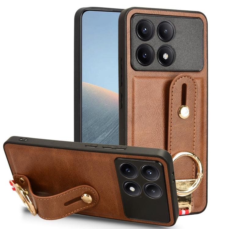 Wristband Leather Back Phone Case, For Xiaomi Poco M6 Pro 4G, For Xiaomi Redmi Note 13 Pro 4G, For Xiaomi Redmi A3, For Xiaomi Poco X6 Pro/Redmi K70E, For Xiaomi 14 Ultra, For Xiaomi Redmi 13C 4G/Poco C65, For Xiaomi 14 Pro, For Xiaomi 14              ...