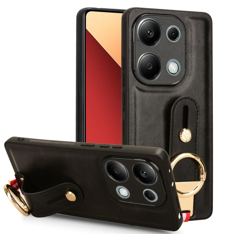 Wristband Leather Back Phone Case, For Xiaomi Poco M6 Pro 4G, For Xiaomi Redmi Note 13 Pro 4G, For Xiaomi Redmi A3, For Xiaomi Poco X6 Pro/Redmi K70E, For Xiaomi 14 Ultra, For Xiaomi Redmi 13C 4G/Poco C65, For Xiaomi 14 Pro, For Xiaomi 14              ...