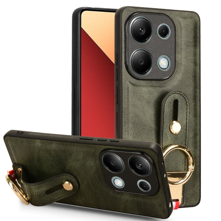 Wristband Leather Back Phone Case, For Xiaomi Poco M6 Pro 4G, For Xiaomi Redmi Note 13 Pro 4G, For Xiaomi Redmi A3, For Xiaomi Poco X6 Pro/Redmi K70E, For Xiaomi 14 Ultra, For Xiaomi Redmi 13C 4G/Poco C65, For Xiaomi 14 Pro, For Xiaomi 14              ...