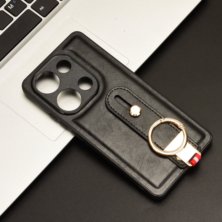 Wristband Leather Back Phone Case, For Xiaomi Poco M6 Pro 4G, For Xiaomi Redmi Note 13 Pro 4G, For Xiaomi Redmi A3, For Xiaomi Poco X6 Pro/Redmi K70E, For Xiaomi 14 Ultra, For Xiaomi Redmi 13C 4G/Poco C65, For Xiaomi 14 Pro, For Xiaomi 14              ...