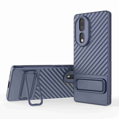 Wavy Texture TPU Phone Case with Lens Film, For Honor 80 5G, For Honor 80 Pro 5G, For Samsung Galaxy A14 5G, For Samsung Galaxy S23+ 5G, For Samsung Galaxy S23 Ultra 5G
