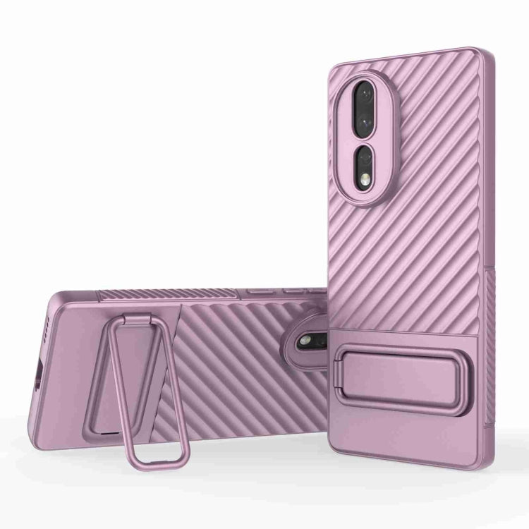 Wavy Texture TPU Phone Case with Lens Film, For Honor 80 5G, For Honor 80 Pro 5G, For Samsung Galaxy A14 5G, For Samsung Galaxy S23+ 5G, For Samsung Galaxy S23 Ultra 5G