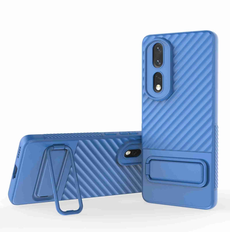 Wavy Texture TPU Phone Case with Lens Film, For Honor 80 5G, For Honor 80 Pro 5G, For Samsung Galaxy A14 5G, For Samsung Galaxy S23+ 5G, For Samsung Galaxy S23 Ultra 5G