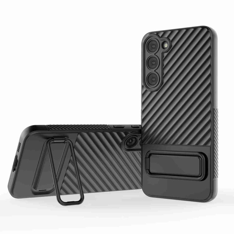 Wavy Texture TPU Phone Case with Lens Film, For Honor 80 5G, For Honor 80 Pro 5G, For Samsung Galaxy A14 5G, For Samsung Galaxy S23+ 5G, For Samsung Galaxy S23 Ultra 5G